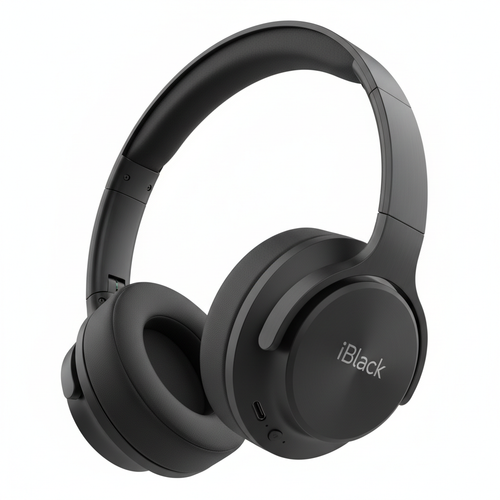Headphone iBlack front view